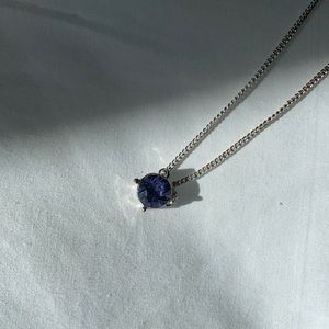Purple Gem Necklace